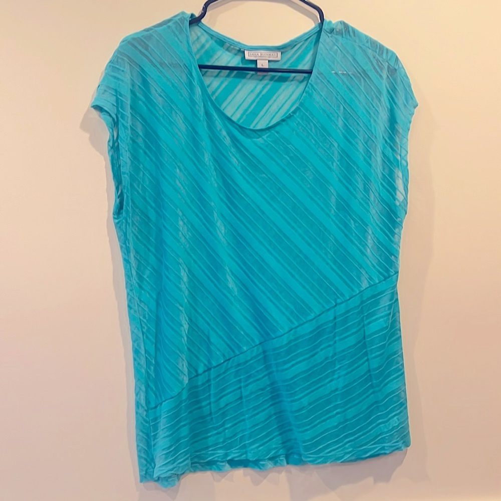 Blue Striped dress Shirt Large